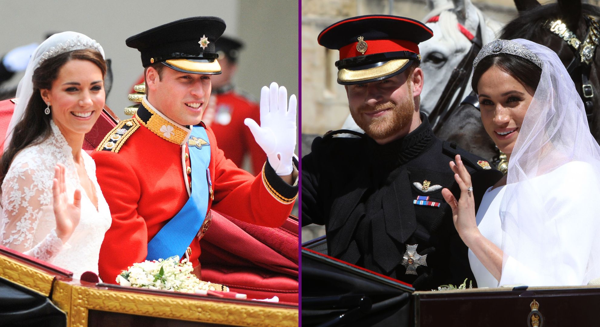 Meghan Markle's wedding dress loses popularity contest against Kate Middleton's gown