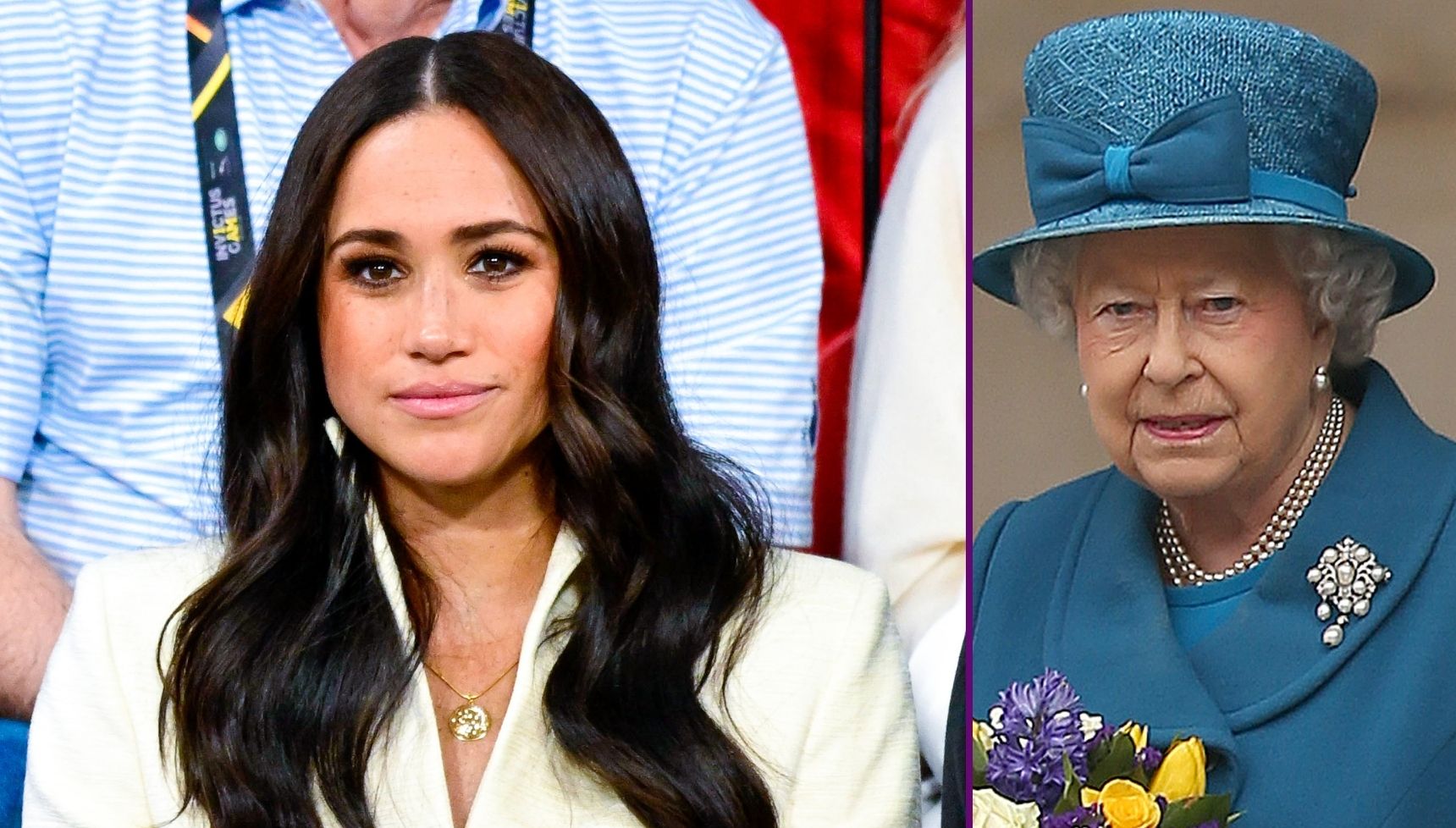 Prince Harry's 'disapproval' spotted after Meghan Markle's 'disrespectful' comments about Queen Elizabeth II in TV appearance