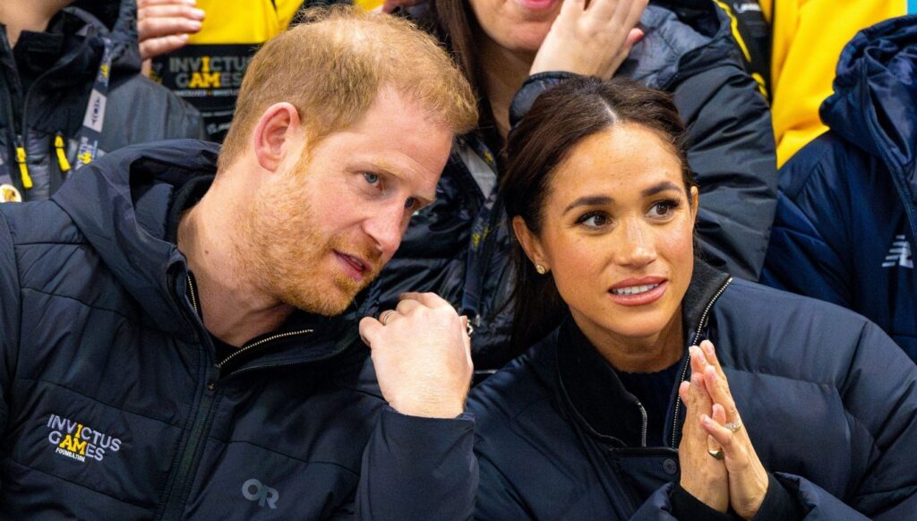 Prince Harry and Meghan Markle at Invictus Games