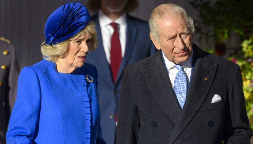 Queen Camilla and King Charles during state visit