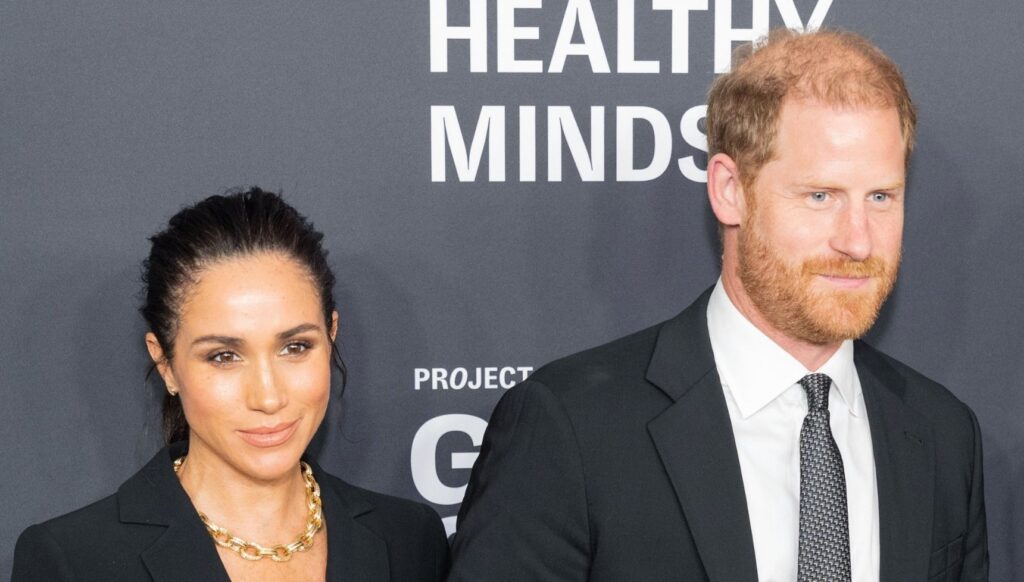 Meghan Markle and Prince Harry at event
