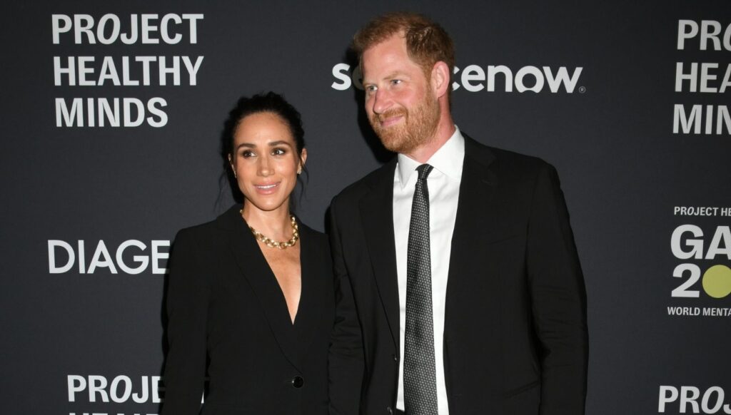 Meghan Markle and Prince Harry at event
