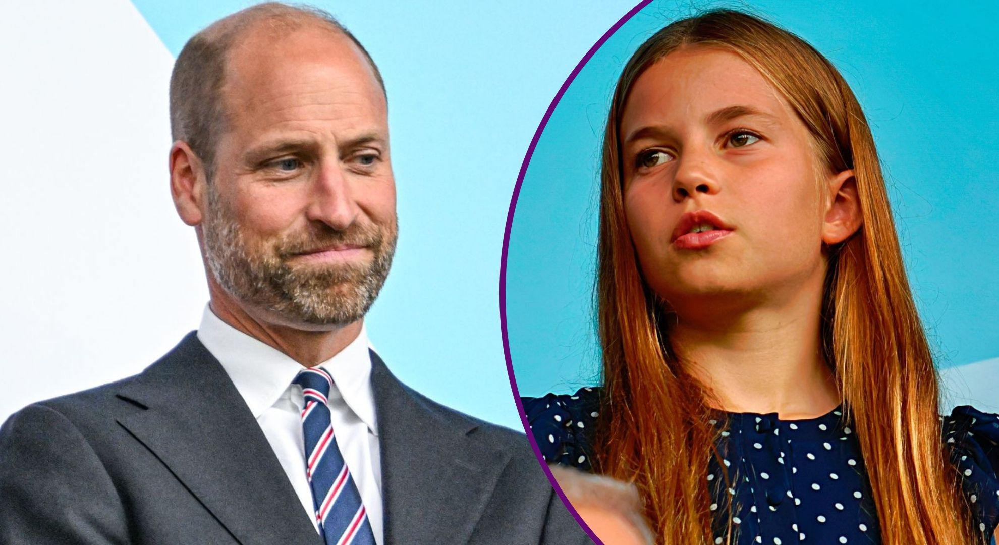 Prince William and Princess Charlotte watch Lionesses win the Euros in sweet video