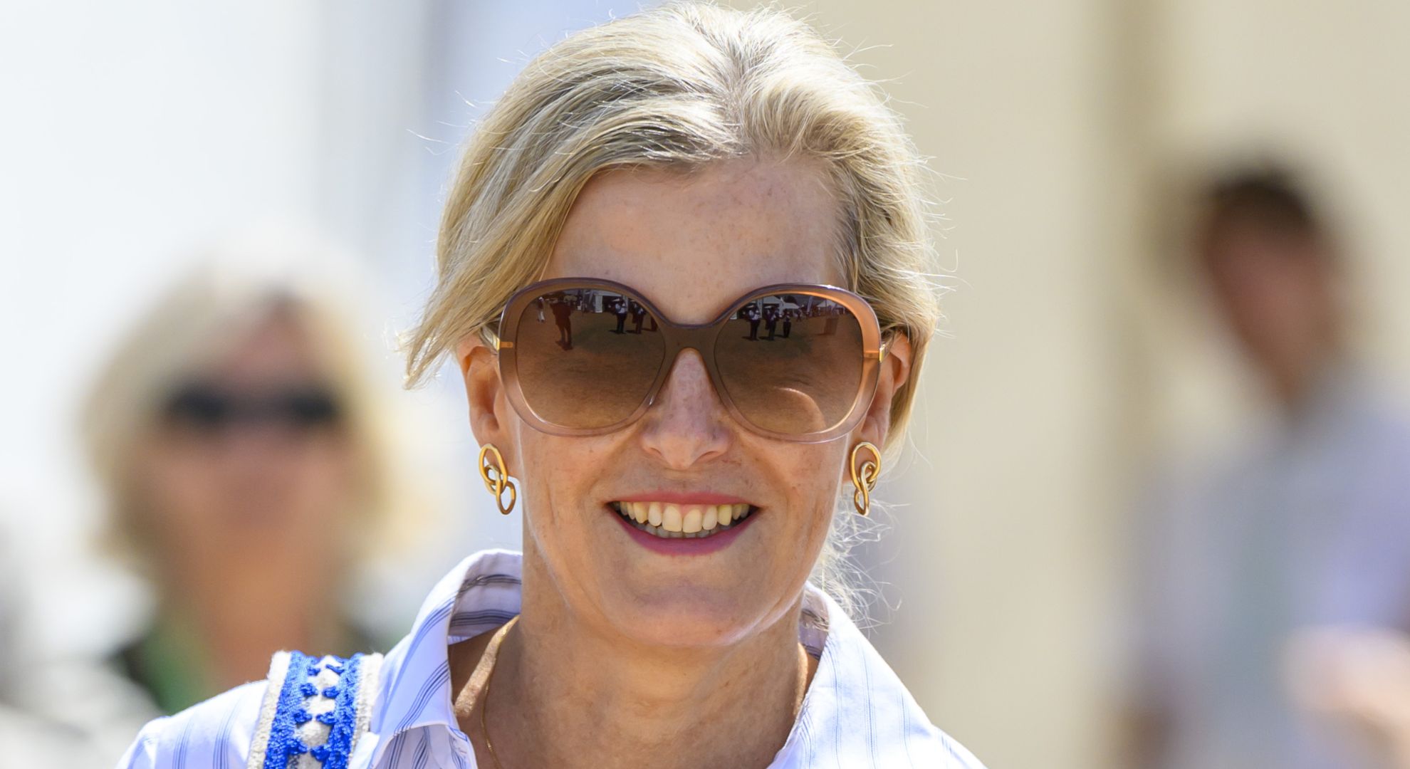 Duchess Sophie follows in Prince William's footsteps during appearance at farming festival
