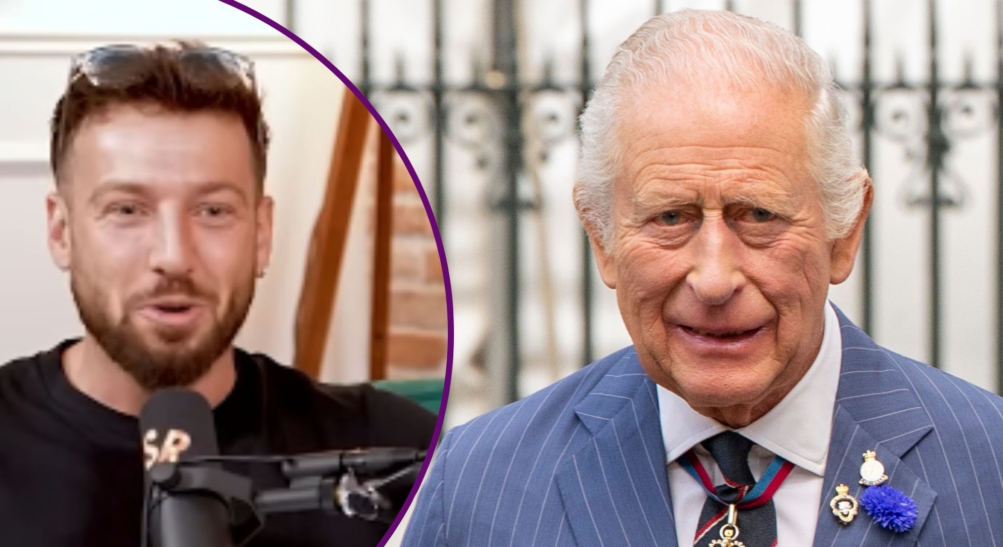 Sam Thompson recalls awkward meeting with King Charles: ‘I swore at him’