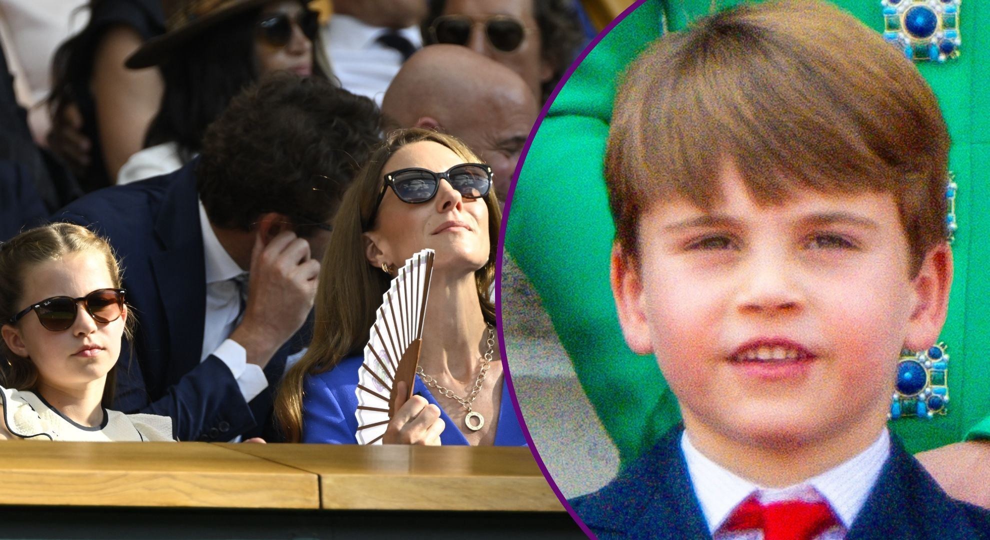 'Reason' Prince Louis wasn't at Wimbledon with William, Kate, George and Charlotte as fans gutted