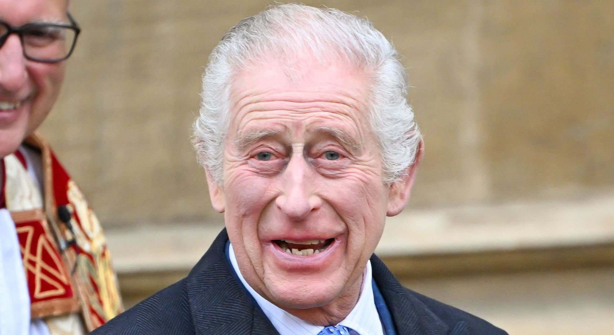 King Charles' sweet attempt to calm crying baby in 'cute' moment