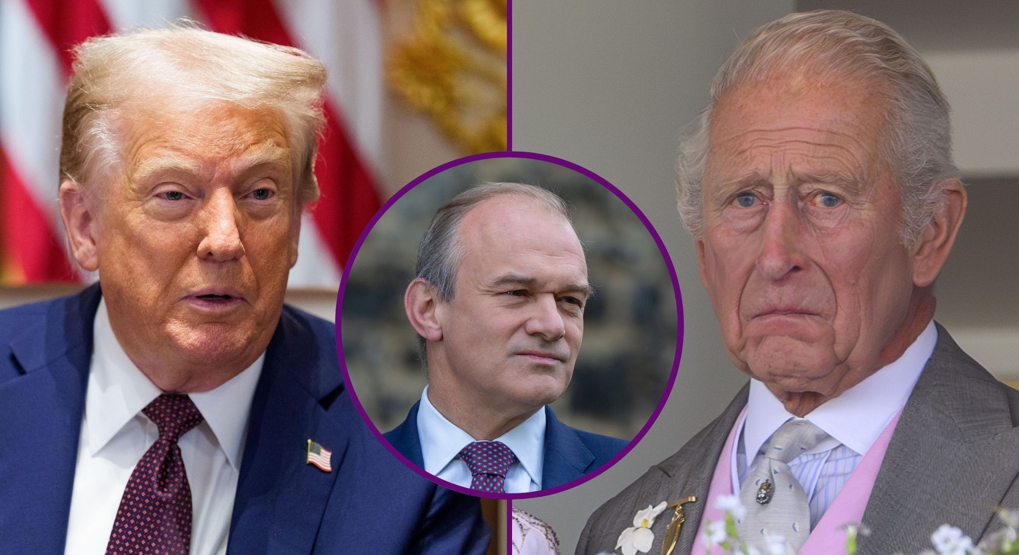 Donald Trump's state dinner with King Charles in UK 'boycotted' by politician Ed Davey