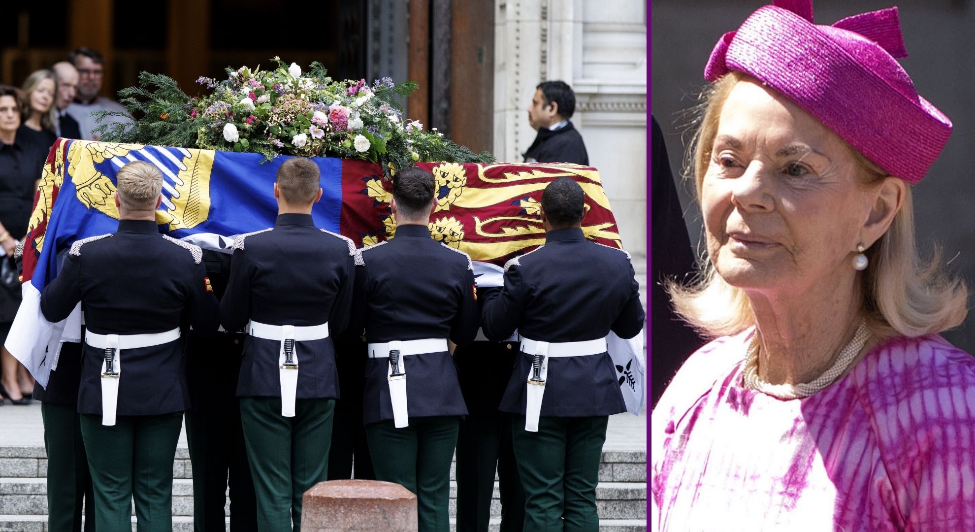 Duchess of Kent's coffin leaves Kensington Palace for private vigil ahead of her funeral