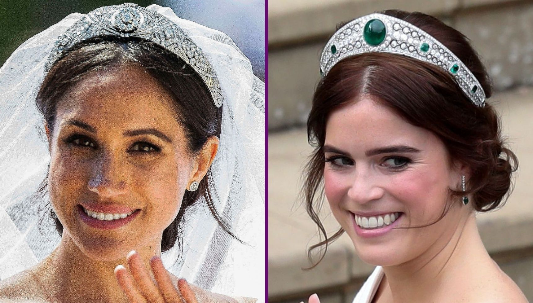 Meghan Markle and Princess Eugenie shared special link with their wedding day tiaras