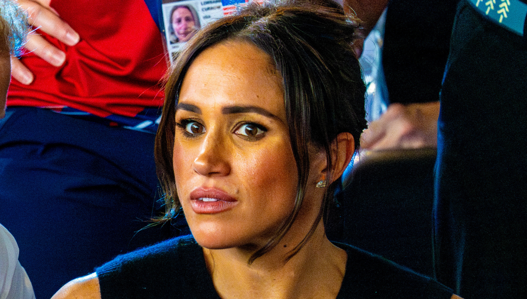 Meghan Markle 'in disbelief' as Courtney Adamo interrupts her during Godmothers interview