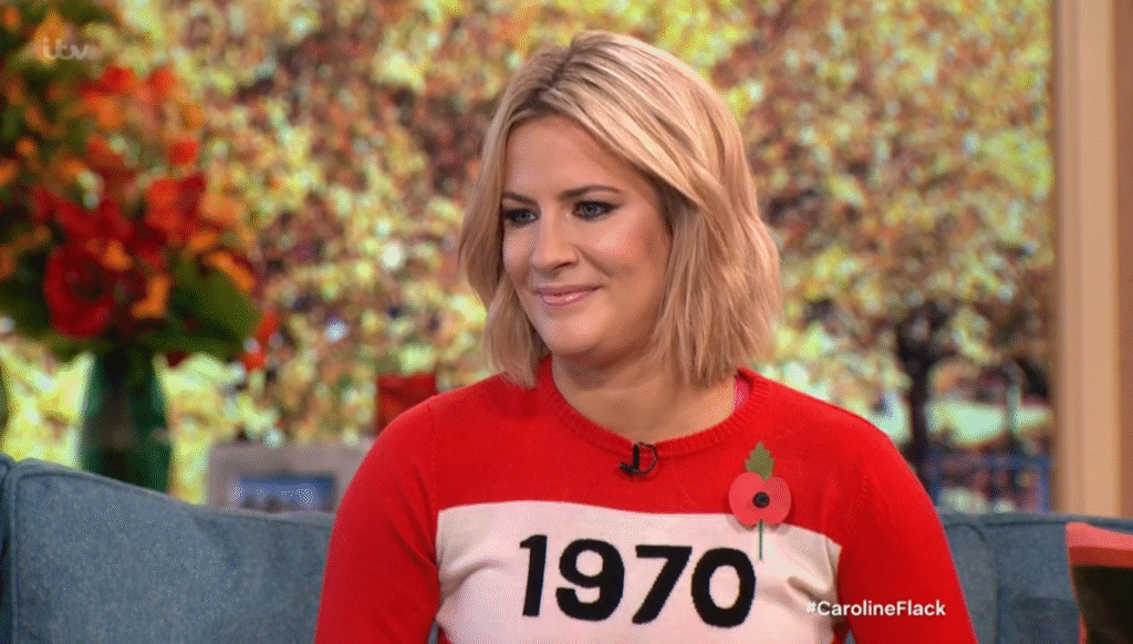 Caroline Flack on This Morning