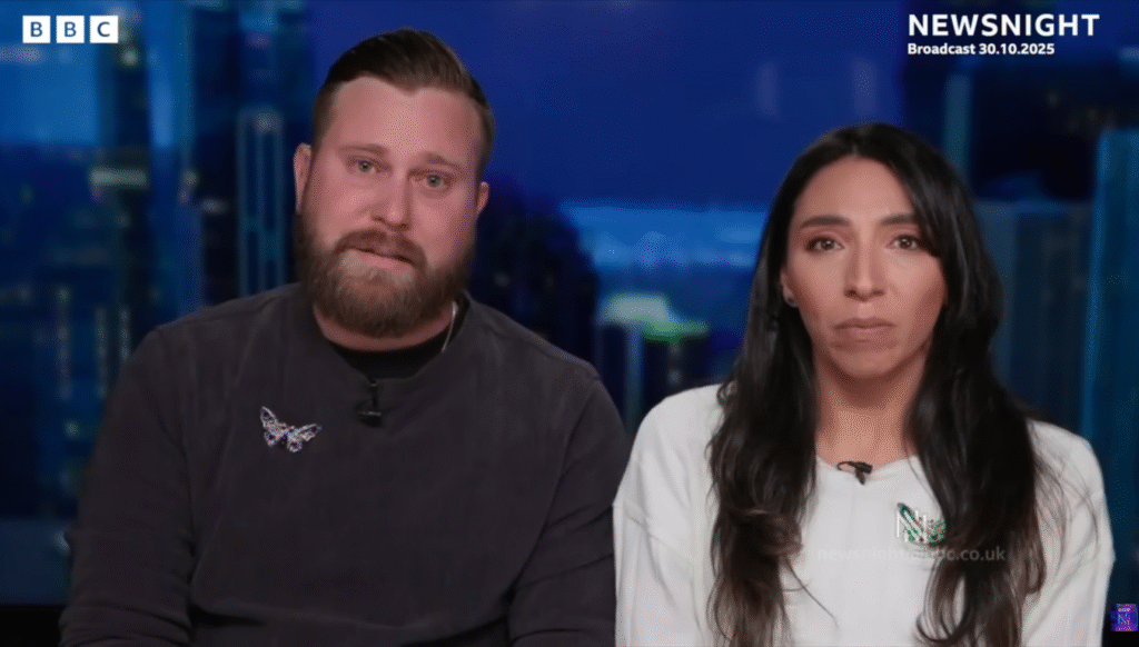 Virginia Giuffre's family on BBC Newsnight