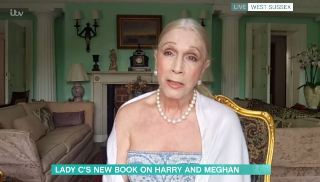 Lady Colin Campbell speaking on This Morning