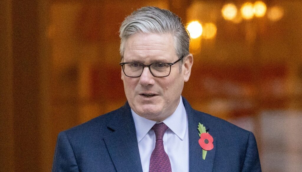 Keir Starmer speaking