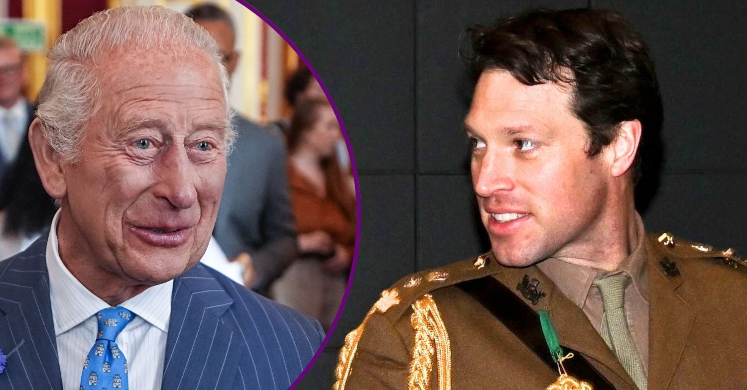Royal fans distracted by King Charles' equerry Johnny Thompson in Italy