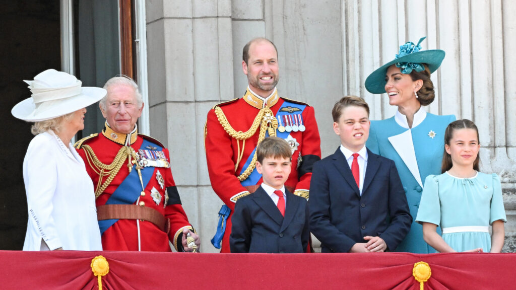 Royal family at Trooping the Colour