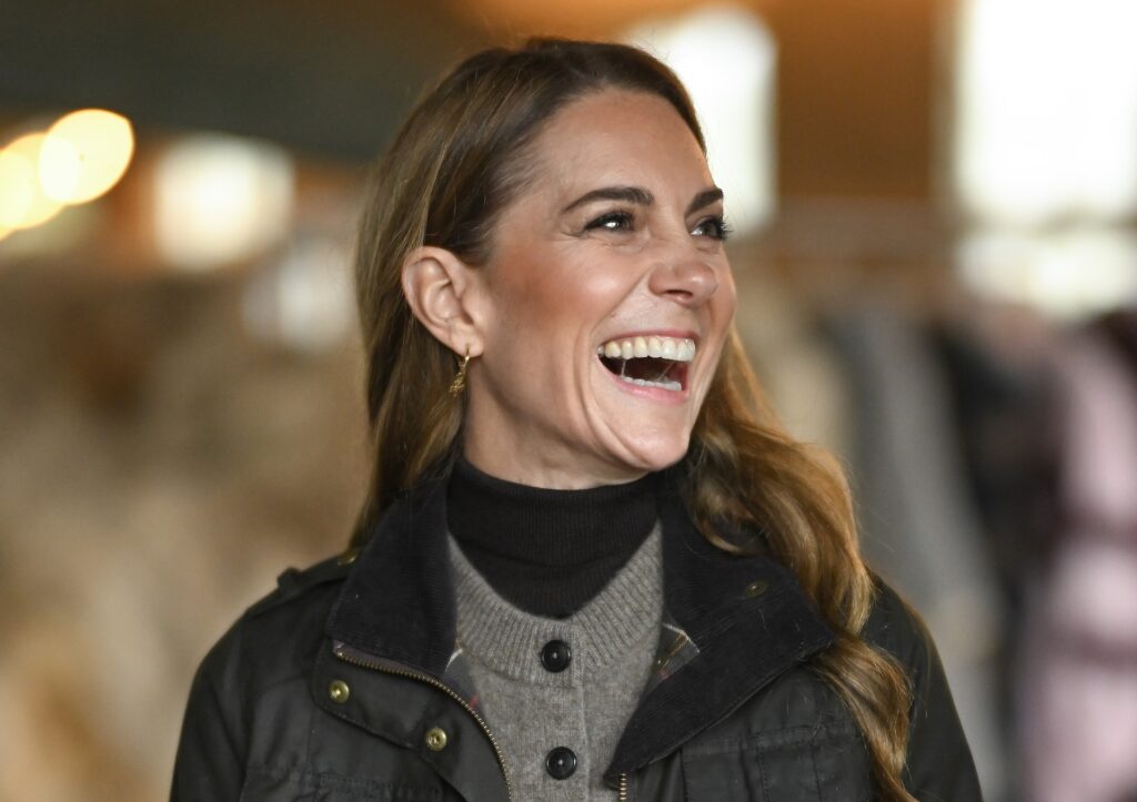 Kate Middleton laughing 
