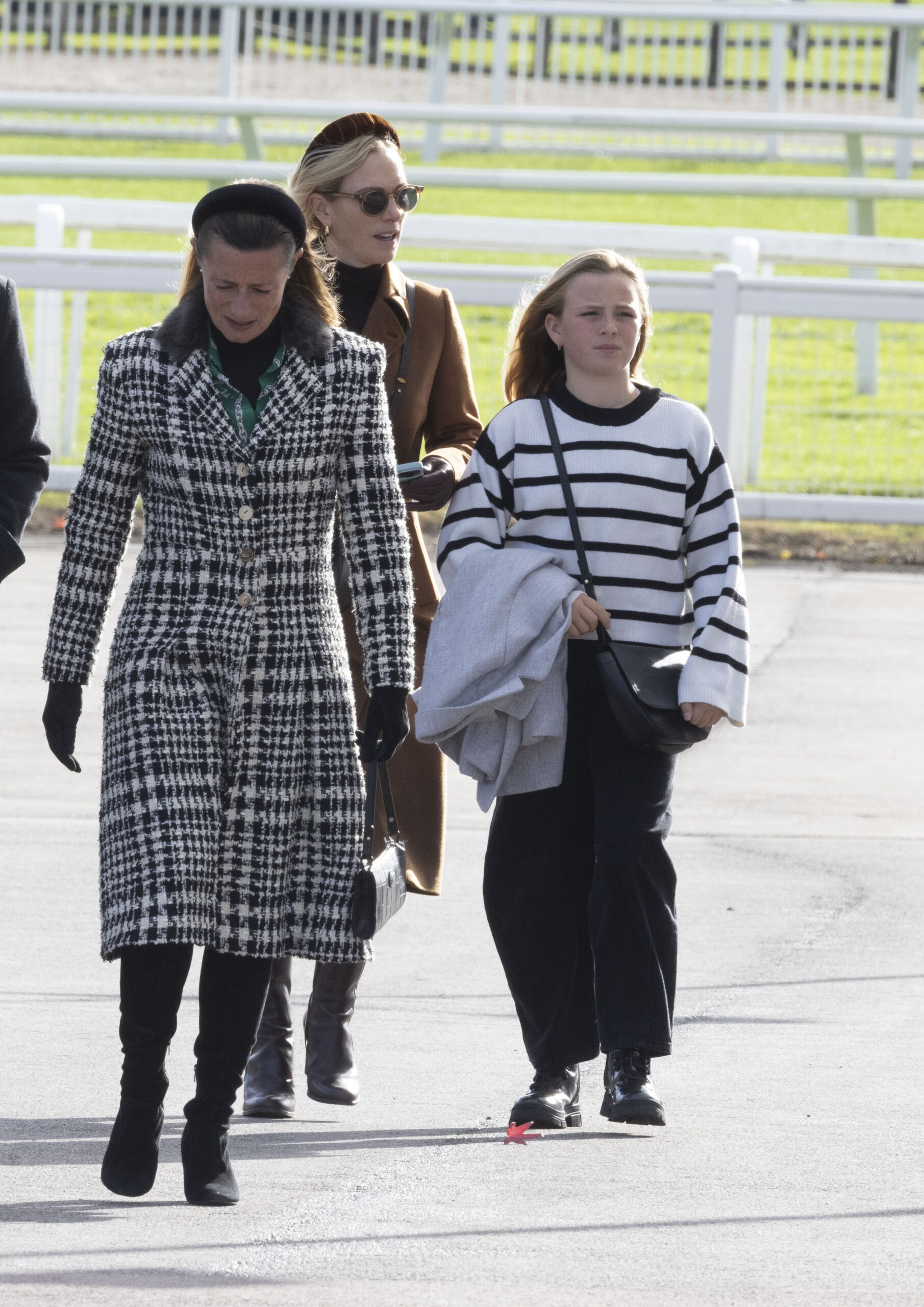 Mia and Zara Tindall atThe Showcase Meeting at Cheltenham Race Course, Cheltenham, UK - 25 Oct 2025