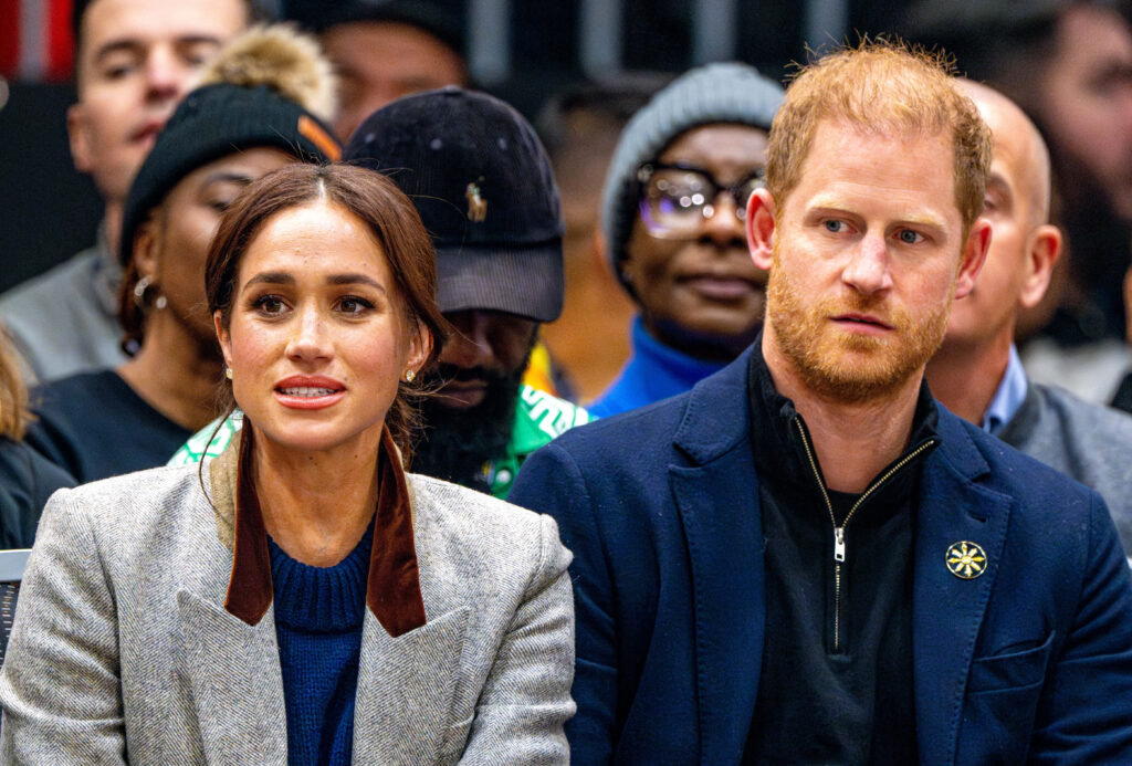 Prince Harry and Meghan Markle at the Invictus Games