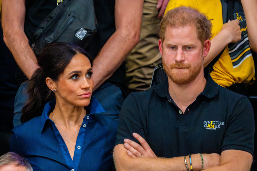 Prince Harry and Meghan Markle at the Invictus Games