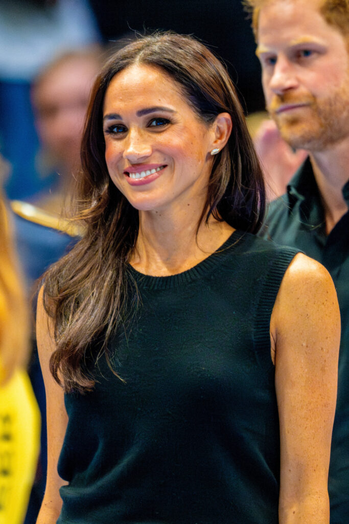 Meghan Markle smiling