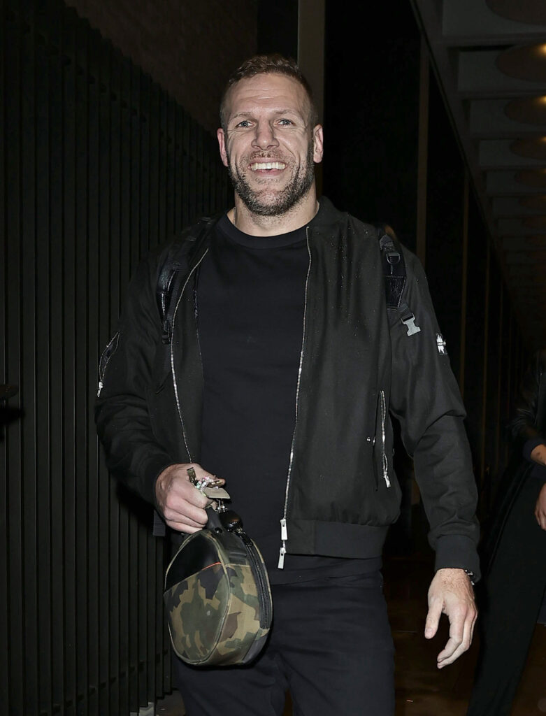 James Haskell smiling