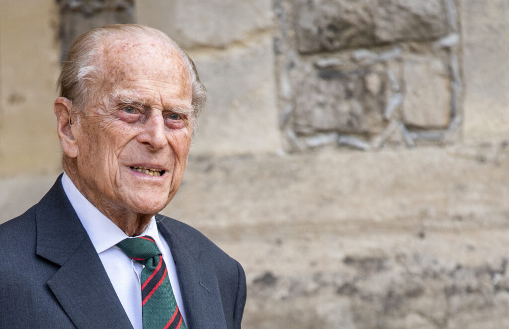 Prince Philip smiling