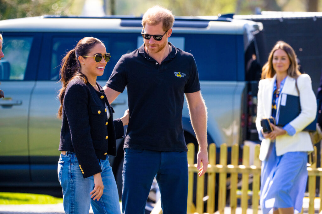Meghan Markle and Prince Harry at the Invictus Games