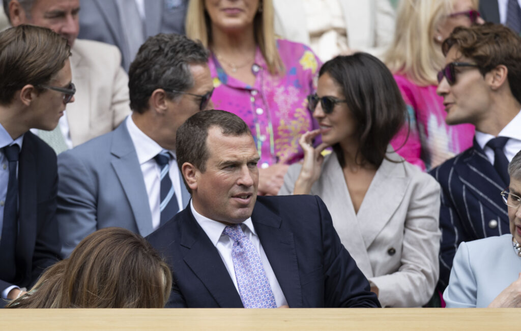 Peter Phillips at Wimbledon 