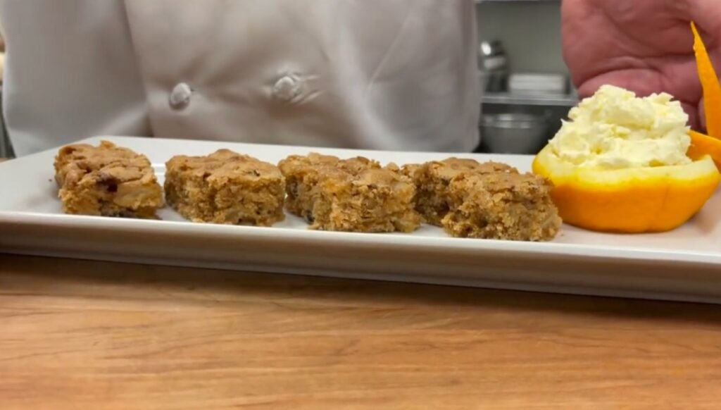 Bonfire Night Cake cooked by Darren McGrady