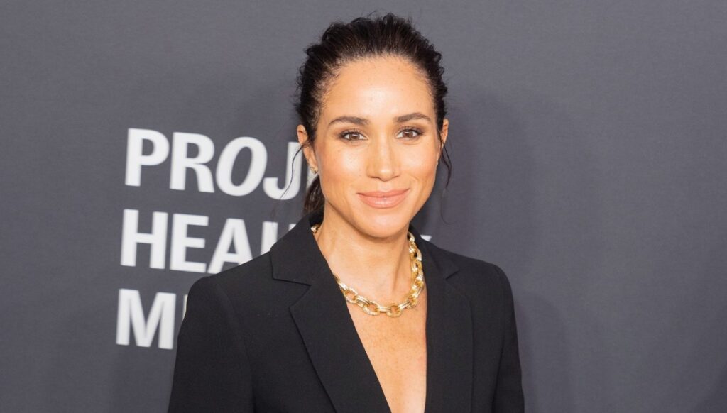 Meghan Markle smiling 