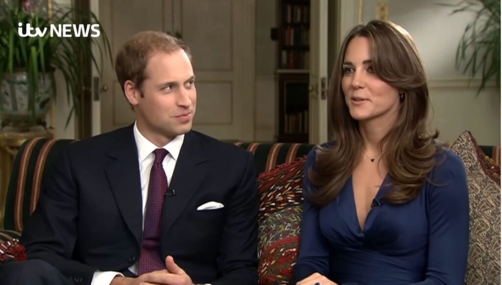 Prince William and Princess Kate's engagement interview