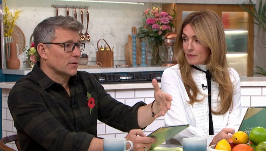 Ben Shephard and Cat Deeley speaking on This Morning