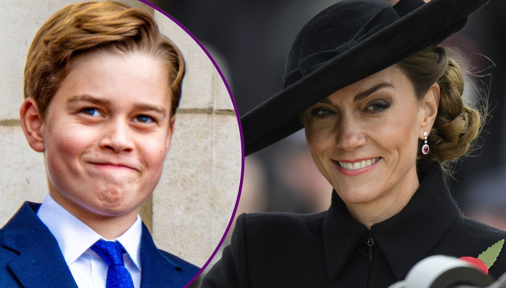 Kate Middleton reveals Prince George's touching passion during Remembrance Day appearance