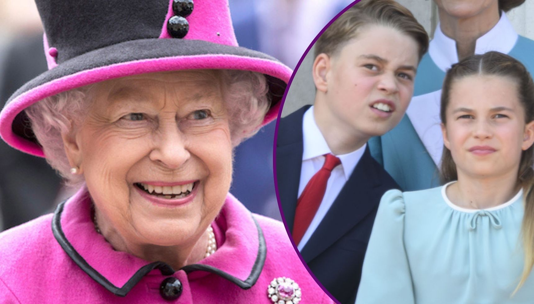 Queen Elizabeth II's impromptu remark about Princess Charlotte’s role next to Prince George