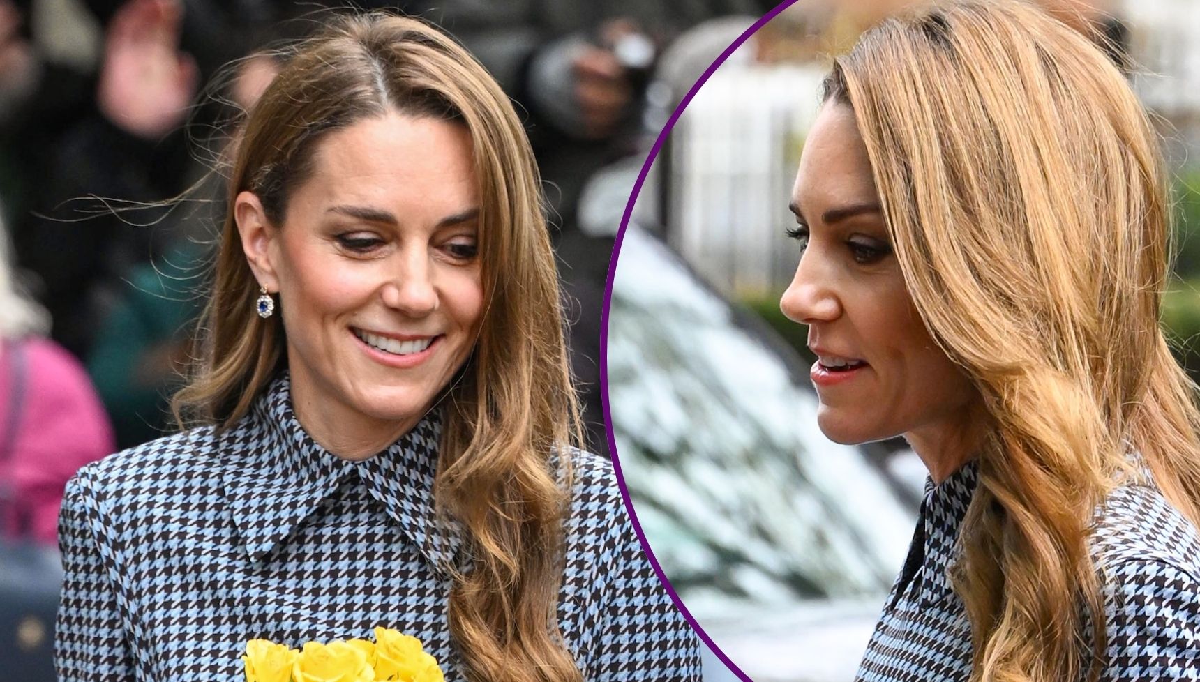 Kate Middleton’s striking 'blonde' hair steals the show as she steps out for Anna Freud visit