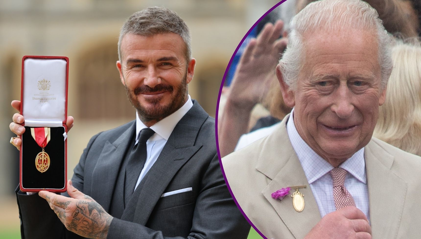 King Charles' 'true feelings' over David Beckham's knighthood after football star's 'tears'