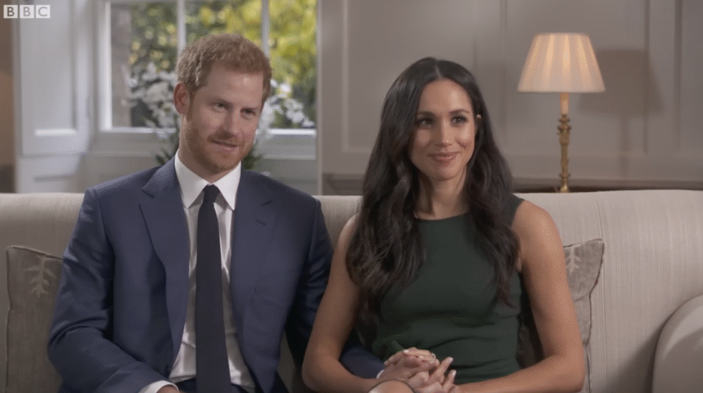 Meghan Markle and Prince Harry in engagement interview 