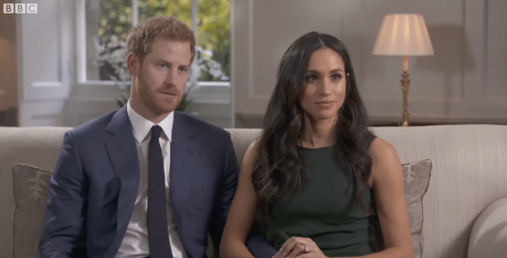 Prince Harry and Meghan Markle in engagement interview 