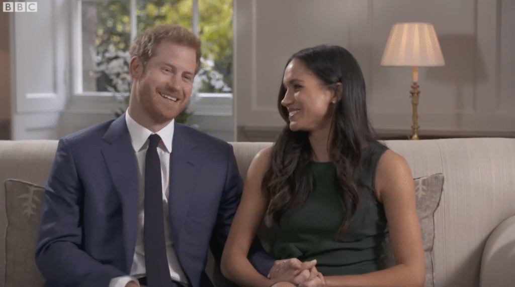 Prince Harry and Meghan Markle in engagement interview 