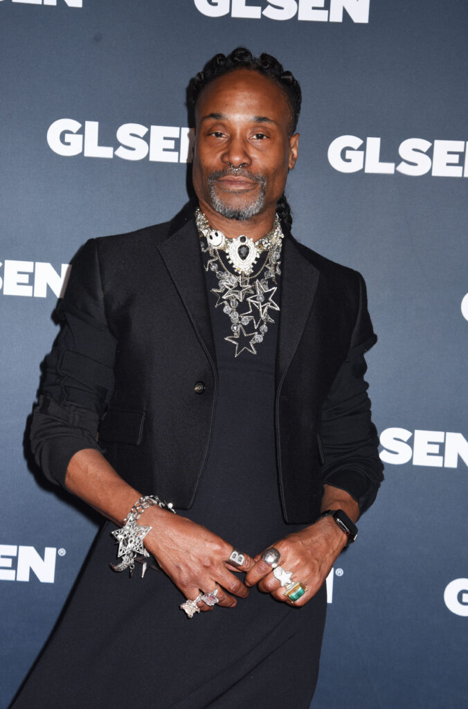 Billy Porter on the red carpet