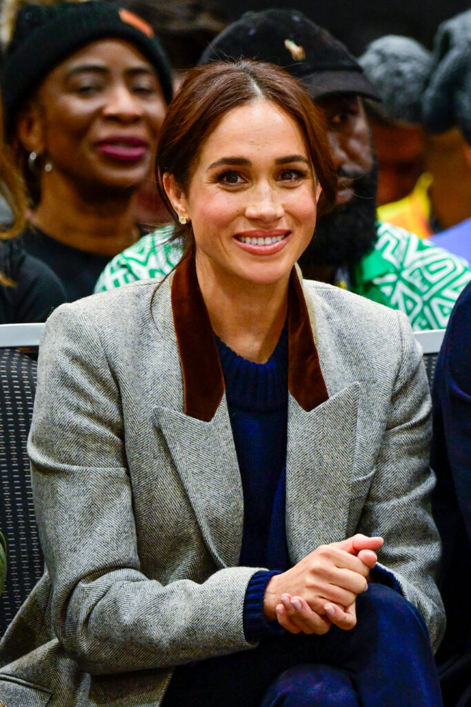 Meghan Markle smiling at Invictus Games
