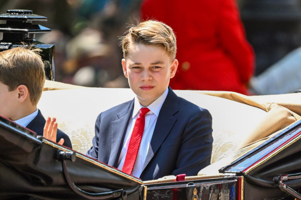 Prince George at Trooping the Colour