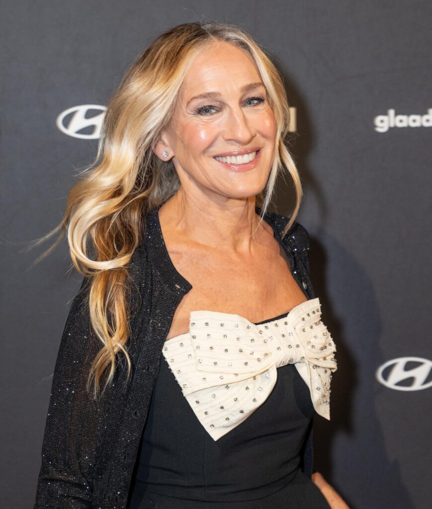 Sarah Jessica Parker smiling at event