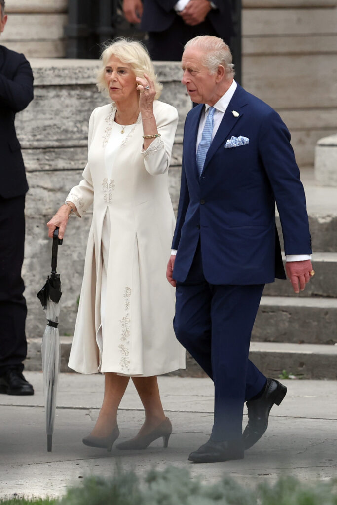 King Charles and Queen Camilla at the Vatican 