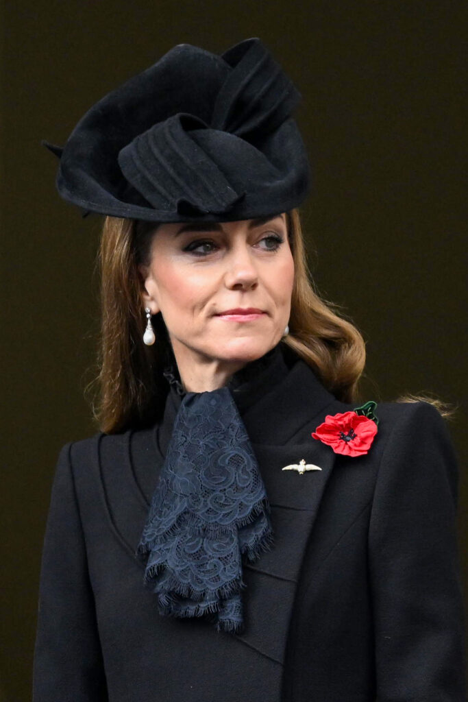 Princess Kate at the The 2025 National Service Of Remembrance At The Cenotaph