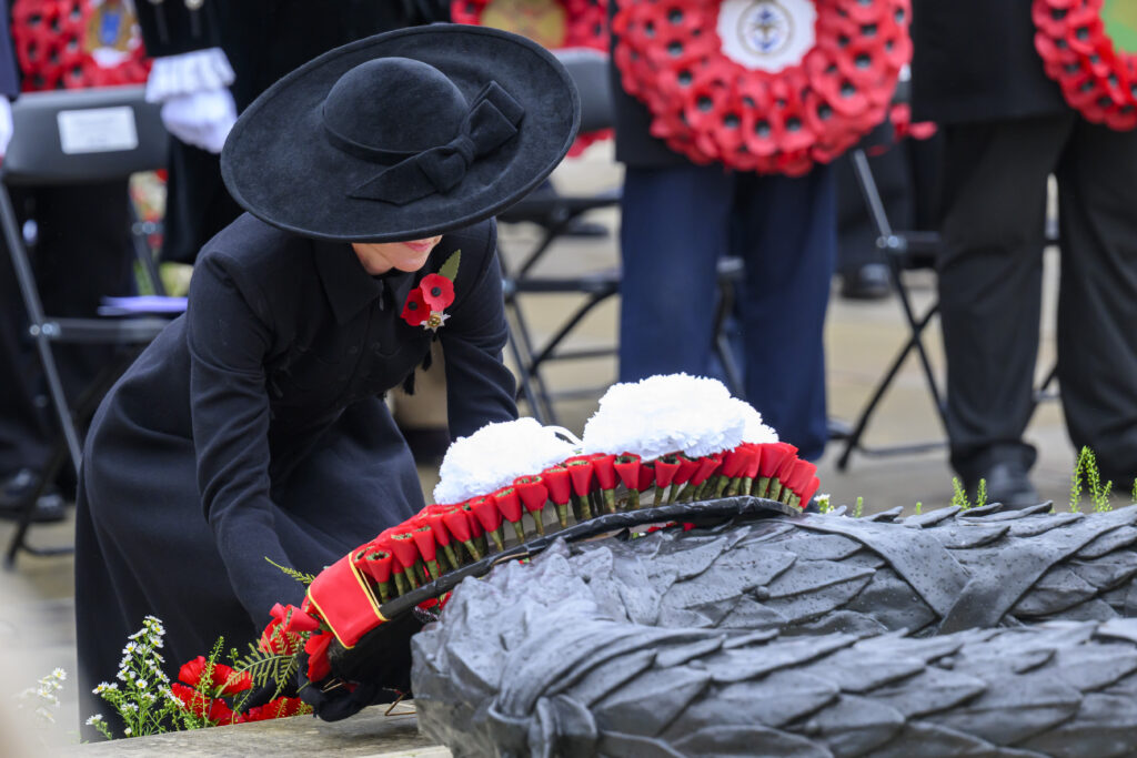 Kate Middleton at Remembrance Day Service 