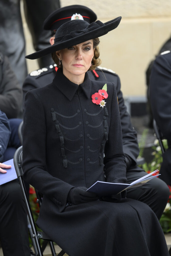 Princess Kate at Armistice Day service