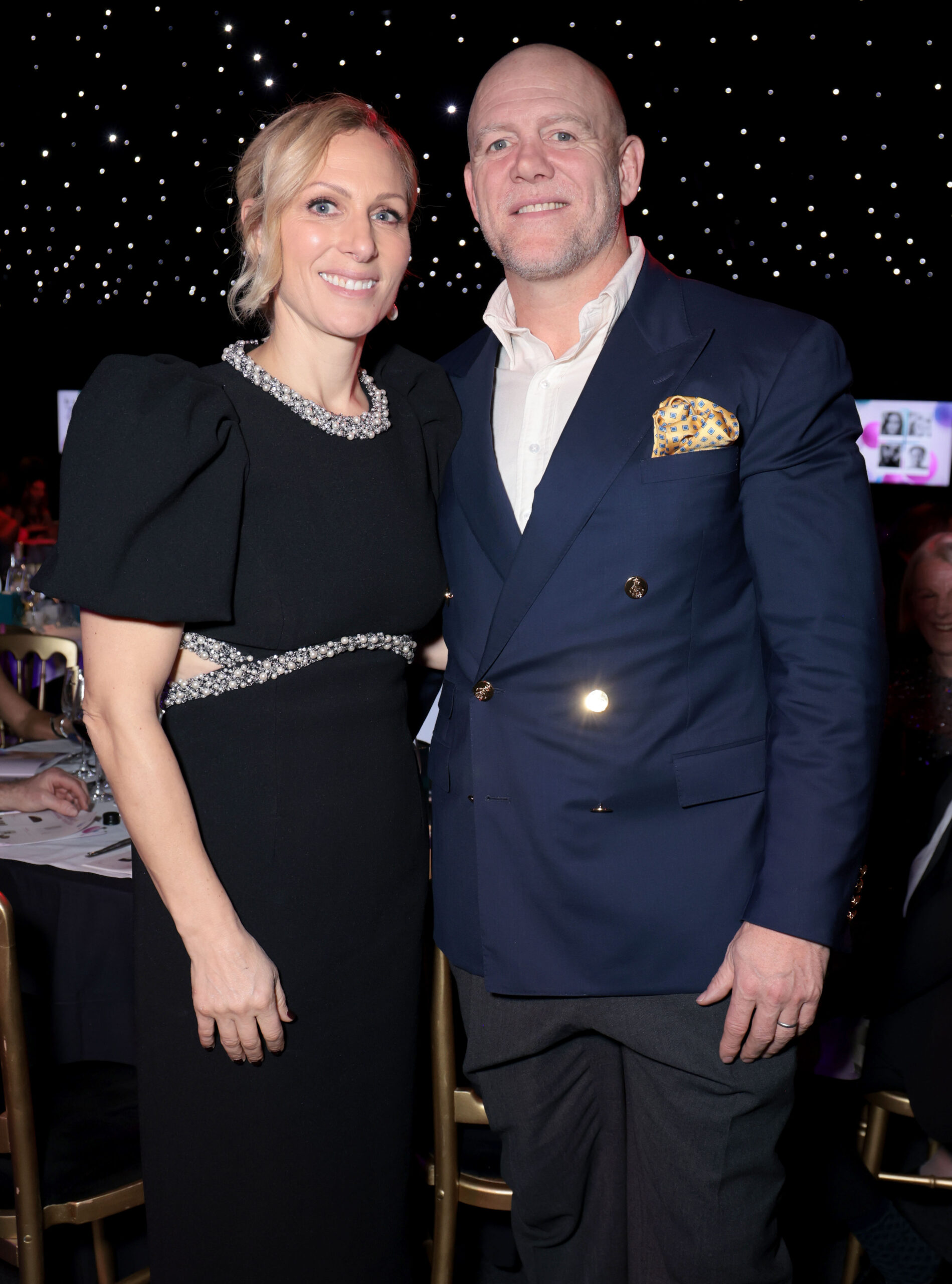 Mike and Zara Tindall at the Boots Beauty Awards